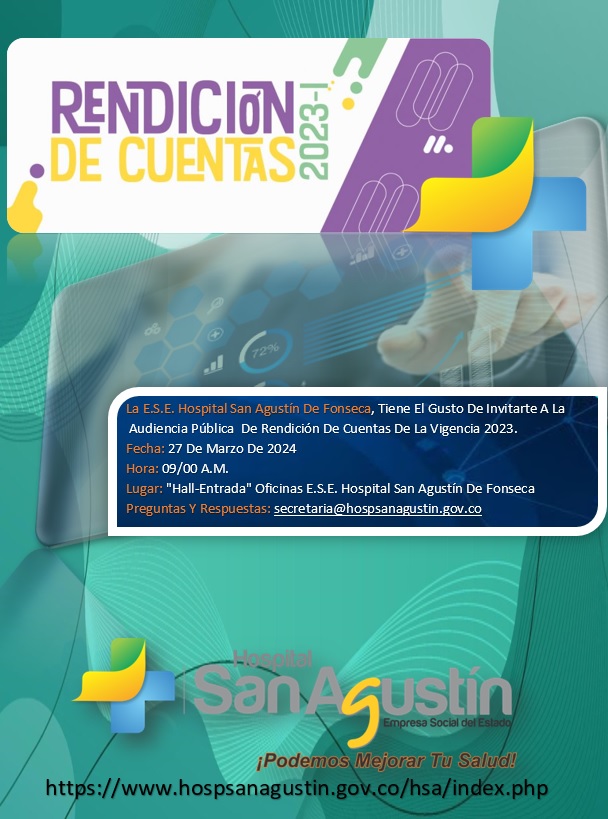 RENDICOON D E CUENTAS 2023