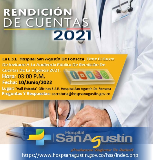 Tarjeta de Rendicion de Cuentas