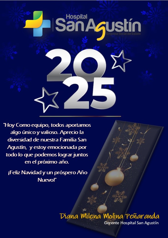 #AEstaHora ¡#FelizAñoNuevo2025! La Dra. Diana Milena Molina Mensaje de Fin De Año para todos, #hoy31DeDic. es un #día para agradecer a Dios por habernos permitido vivirlo. 